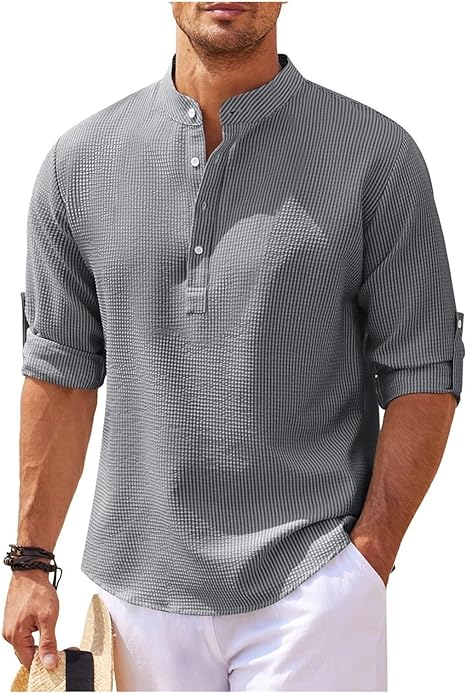 Aron | Casual Shirt | Breathable Fabric | Easy Movement | Versatile Style 0