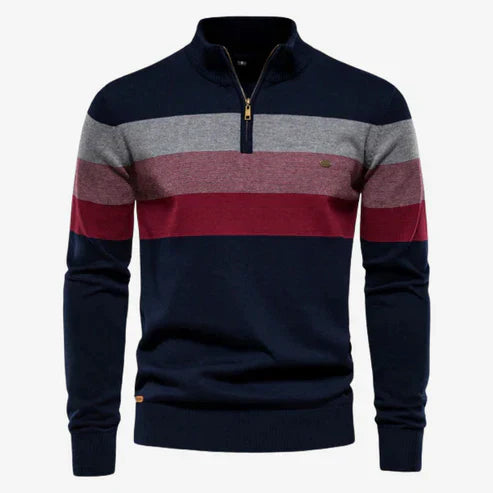 Caleb | Retro Sweater | Stylish Striped Sweater | Comfortable Knitwear 3