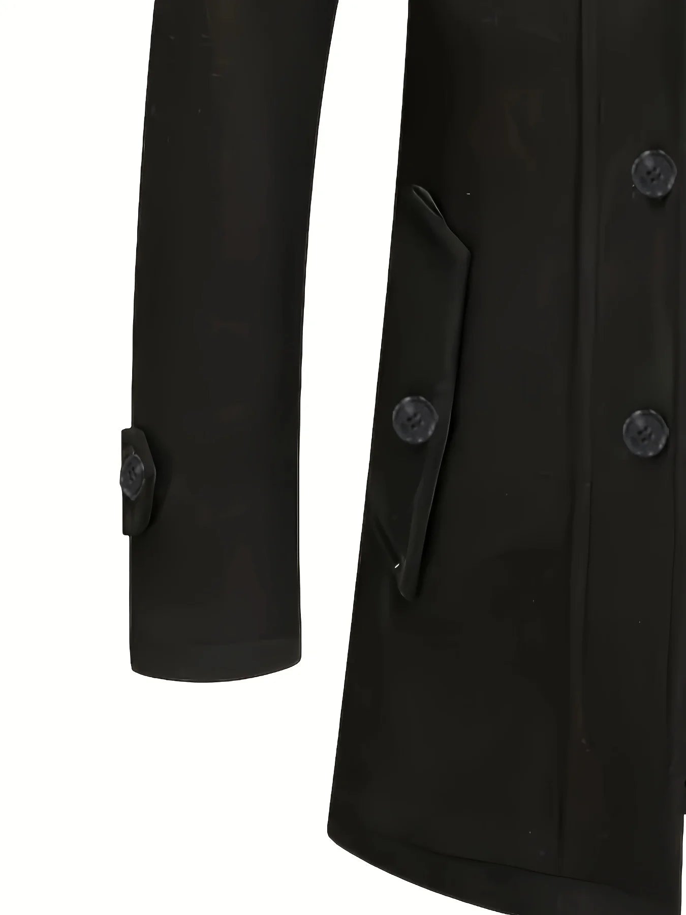 Elias | Men's Wool Coat | Long Wool Coat | Wool Trench Coat 3