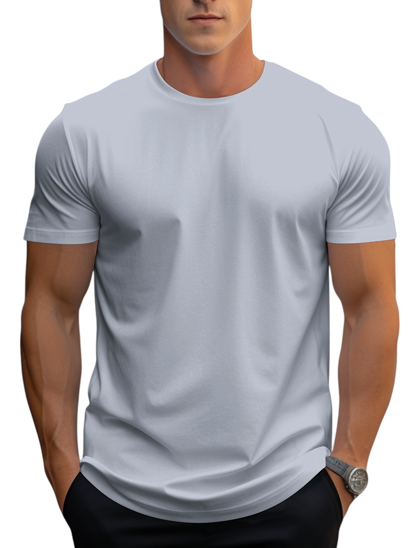 Ethan | Basic T-Shirt | Breathable Fabric | Regular Fit 14