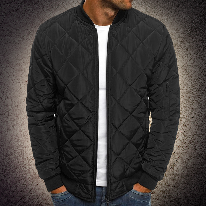 Ethan | Bomber Jacket | Lightweight Warmth | Quilted Nylon Blend 0