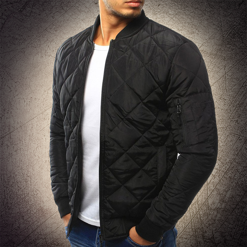 Ethan | Bomber Jacket | Lightweight Warmth | Quilted Nylon Blend 1