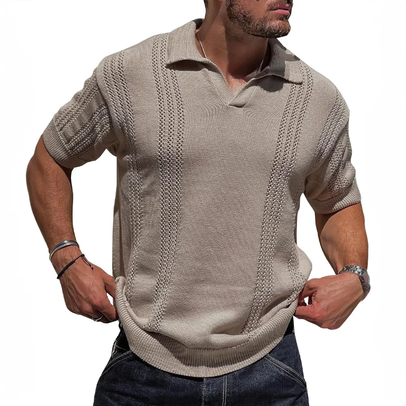 Ethan | Breathable Polo Shirt | Airflow Knit Fabric | Classic Design 3