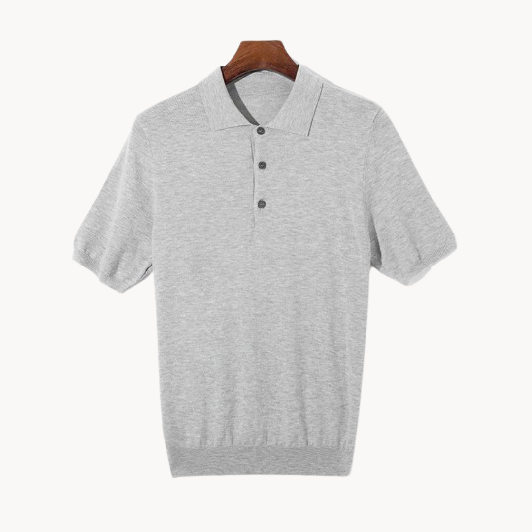 Ethan | Breathable Polo Shirt | Lightweight Fabric | Natural-Fiber Blend 1