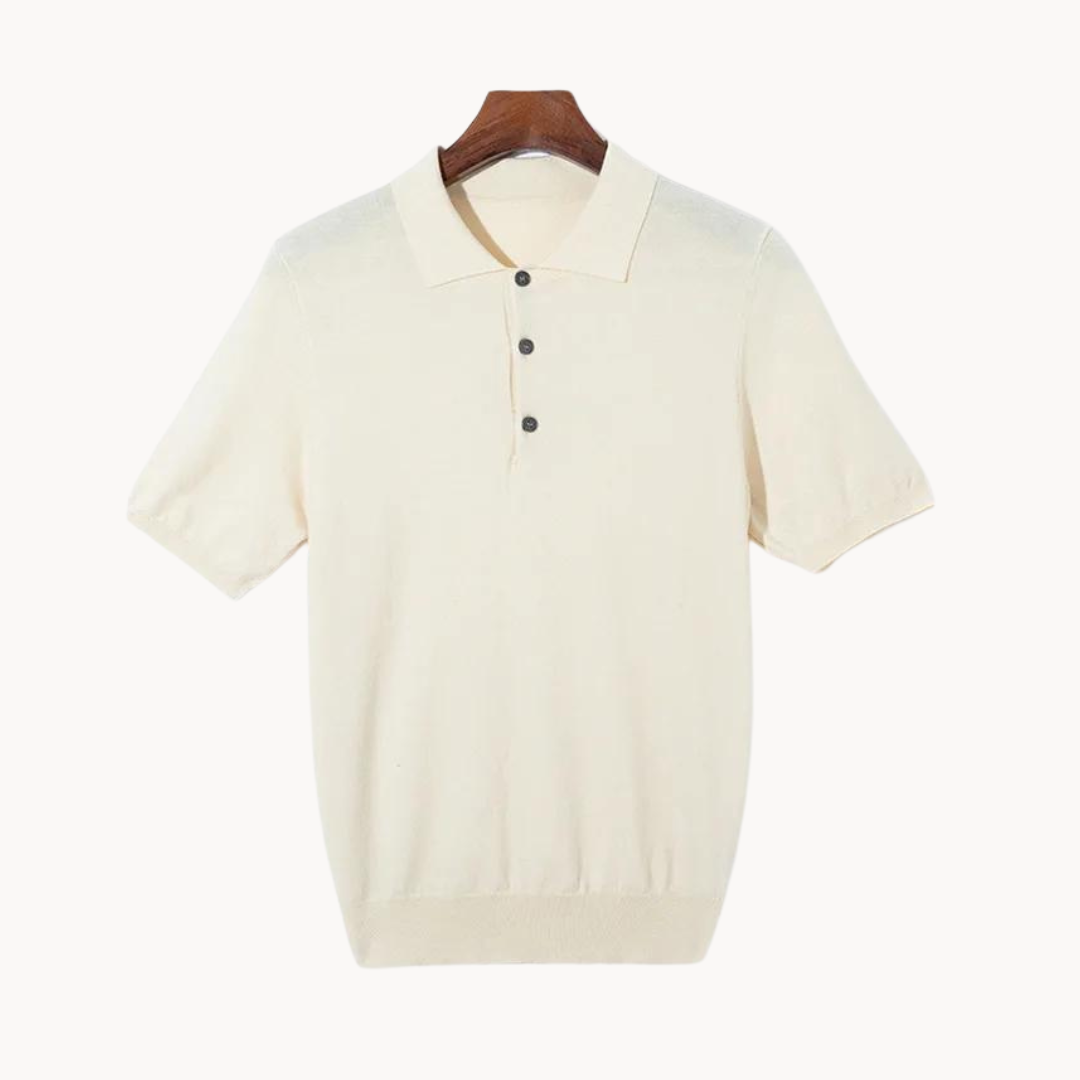 Ethan | Breathable Polo Shirt | Lightweight Fabric | Natural-Fiber Blend 4