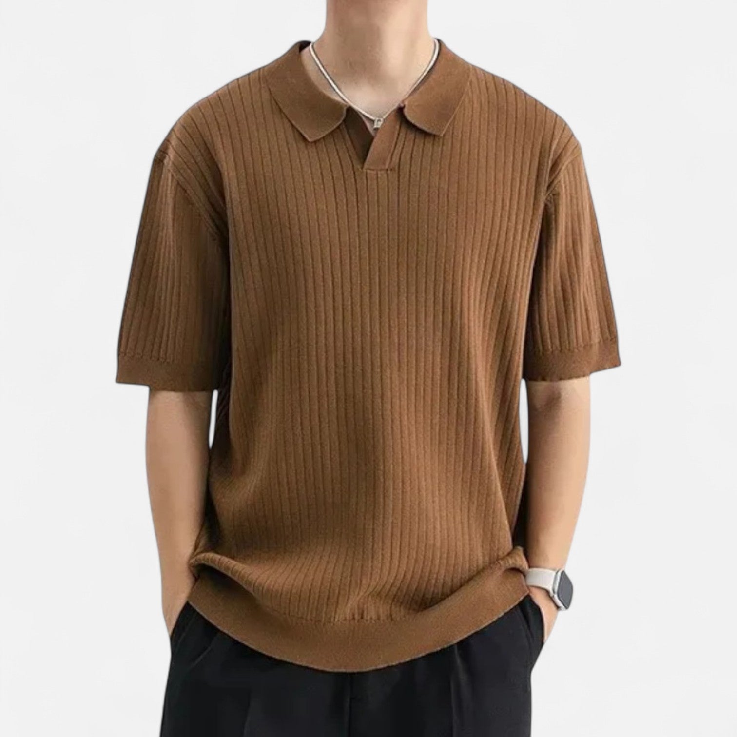 Ethan | Breathable Polo Shirt | Moisture-Wicking Fabric | Easy Movement Design 8