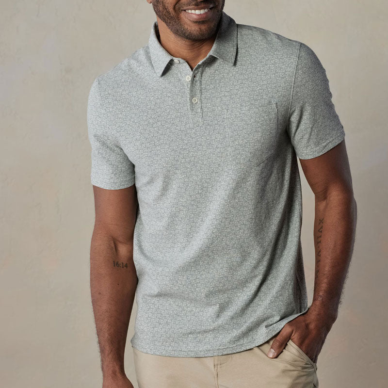Ethan | Breathable Polo Shirt | Soft Blend Fabric | Functional Pocket 0