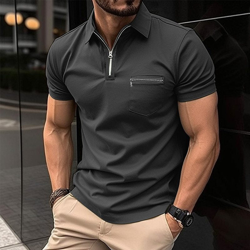 Ethan | Breathable Polo | Comfortable Fit | Adjustable Cuffs 0