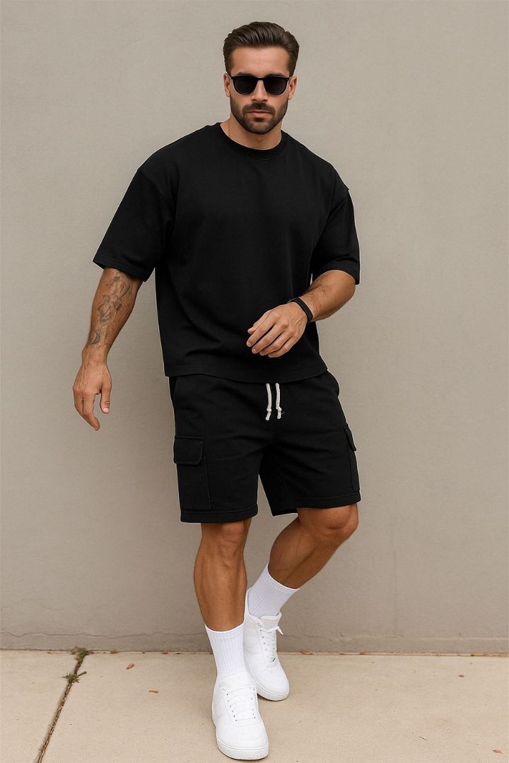 Ethan | Breathable T-Shirt | Comfortable Shorts | Adjustable Waistband 2