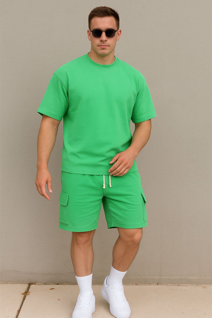 Ethan | Breathable T-Shirt | Comfortable Shorts | Adjustable Waistband 4