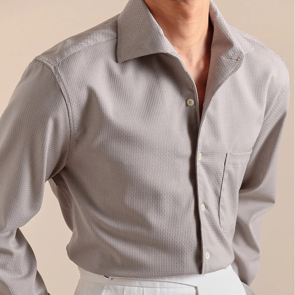 Ethan | Business Dress Shirt | Soft Fabric Blend | Relaxed Fit | Versatile Design 0