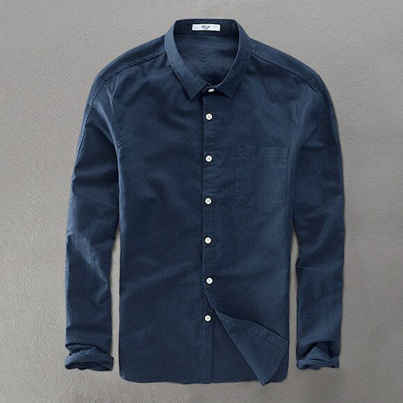 Ethan | Button-Up Shirt | Classic Collar | Soft Fabric Blend 0