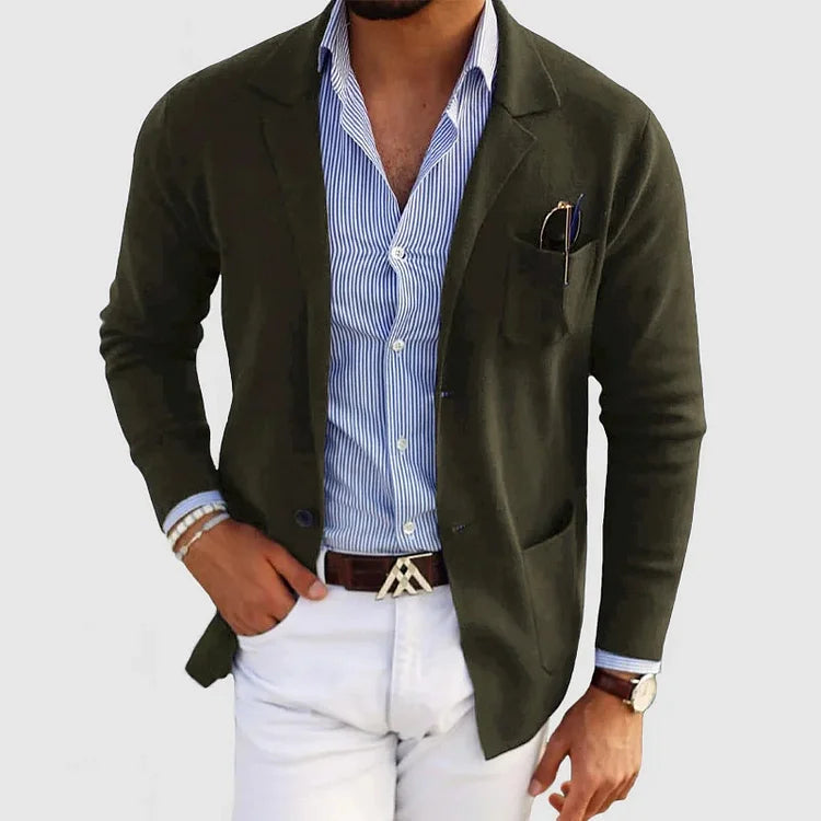 Ethan | Casual Blazer | Stylish Knit Blazer | Lightweight Blazer 1