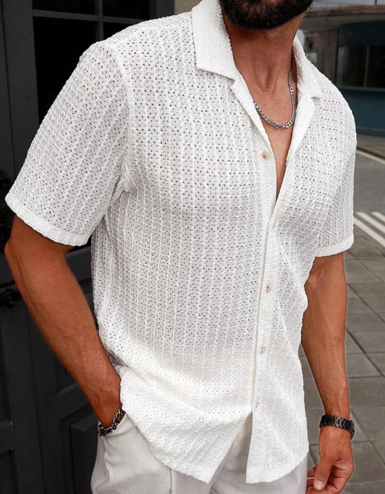 Ethan | Casual Short Sleeve Shirt | Slim Fit Shirt | Lightweight Fabric 6