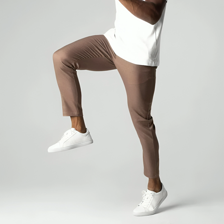 Ethan | Chino Trousers | Flexible Fit | Tapered Leg 8