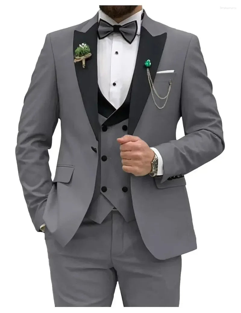 Ethan | Classic men's wedding guest suit | Three-piece suit | Formal attire 1