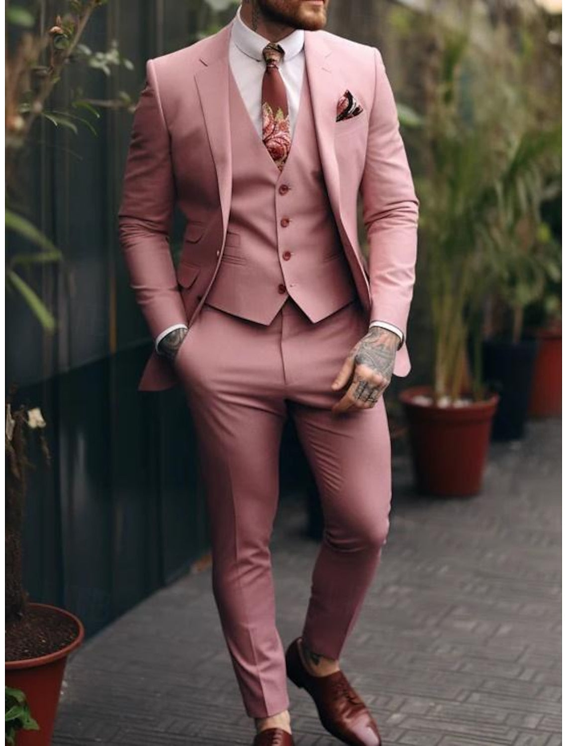 Ethan | Colorful Suit | Stylish Wedding Attire | Eye-Catching Design 1