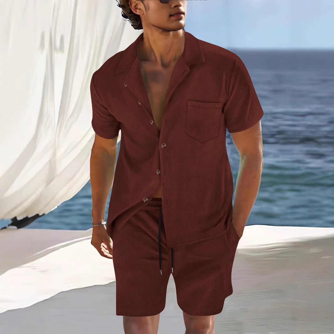 Ethan | Comfortable Shirt Set | Breathable Shorts | Relaxed Fit Outfit 2