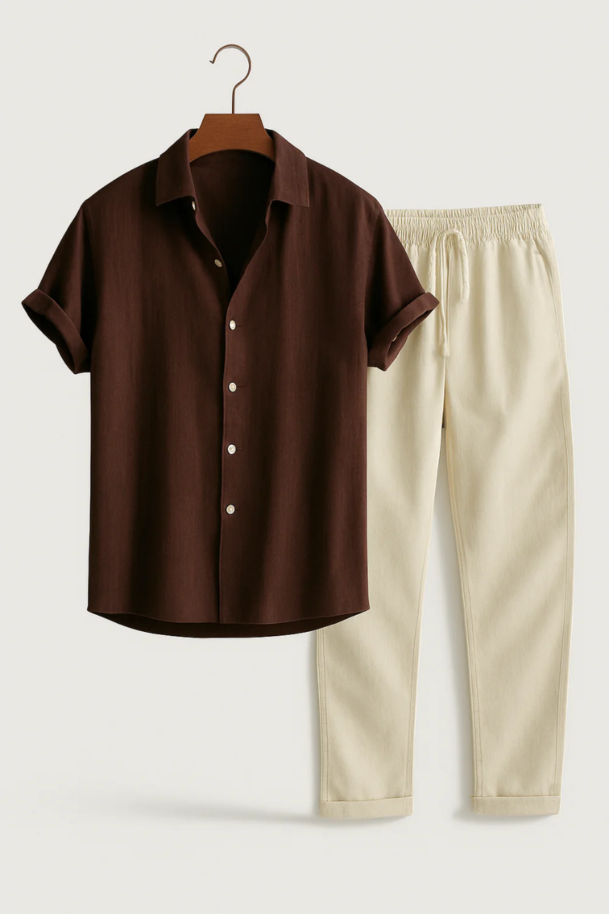 Ethan | Comfortable Shirt Set | Stylish Pants Set | Easy Movement Outfit 3