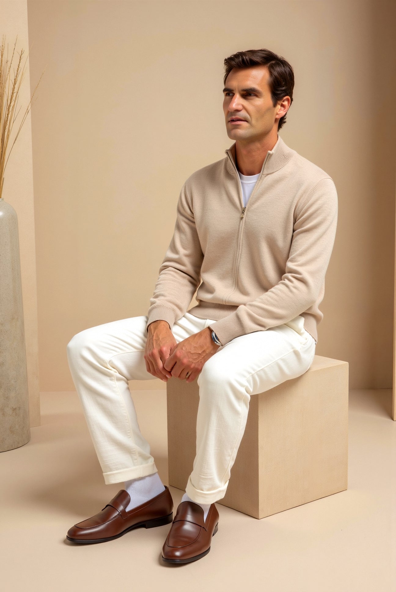 Ethan | Elegant Cardigan | Slim-Fit Sweater | Women's Fashion 5