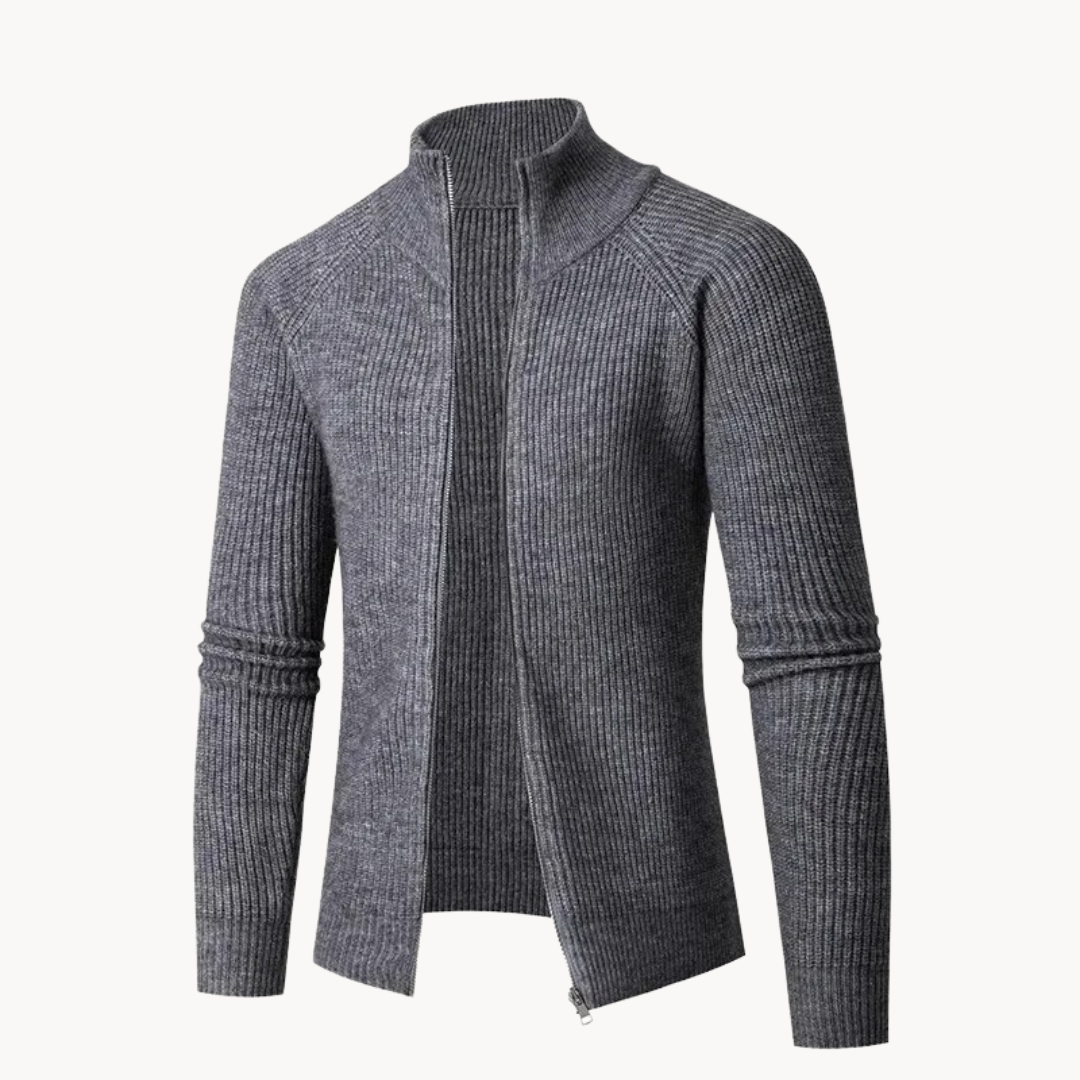 Ethan | Everyday Zip Sweater | Lightweight Warmth | Luxurious Softness | Fade-Resistant Colors 1