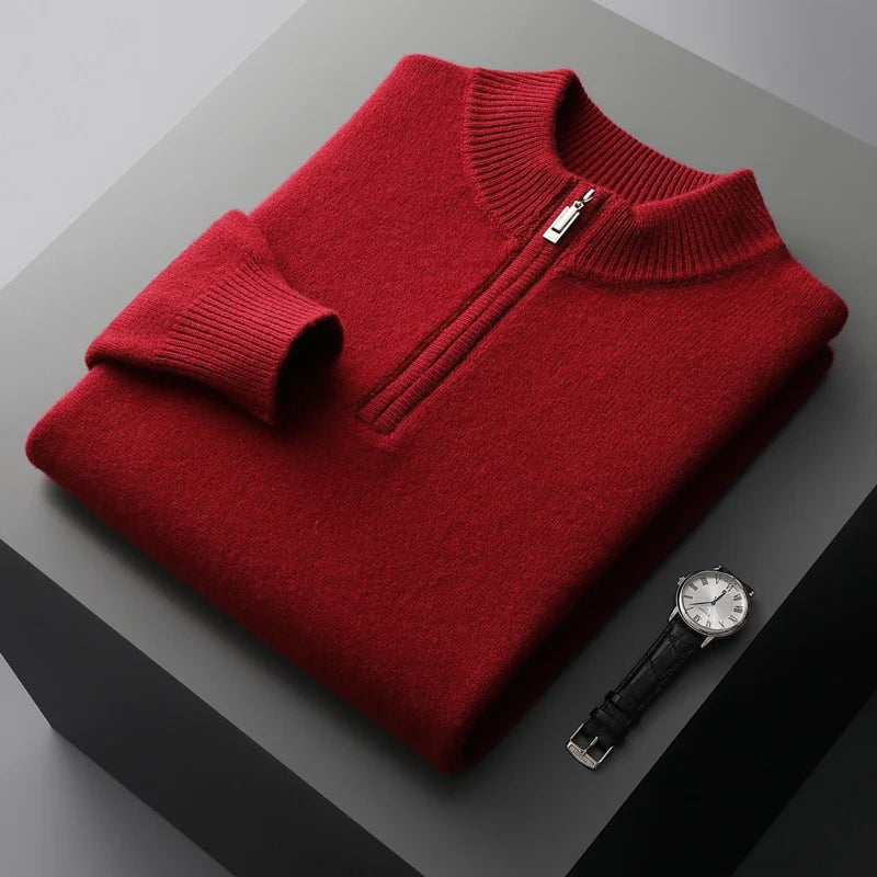 Ethan | Half-Zip Sweater | Comfortable Sweater | Stylish Knitwear | Premium Quality 3