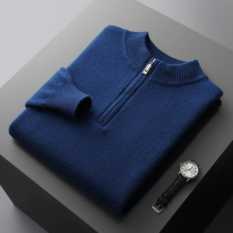 Ethan | Half-Zip Sweater | Comfortable Sweater | Stylish Knitwear | Premium Quality 4