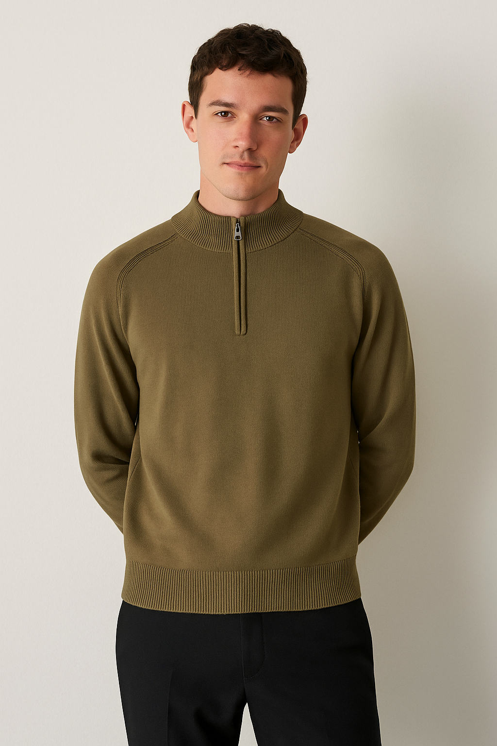 Ethan | Half Zip Sweater | Knit Pullover | Stylish Knitwear 4