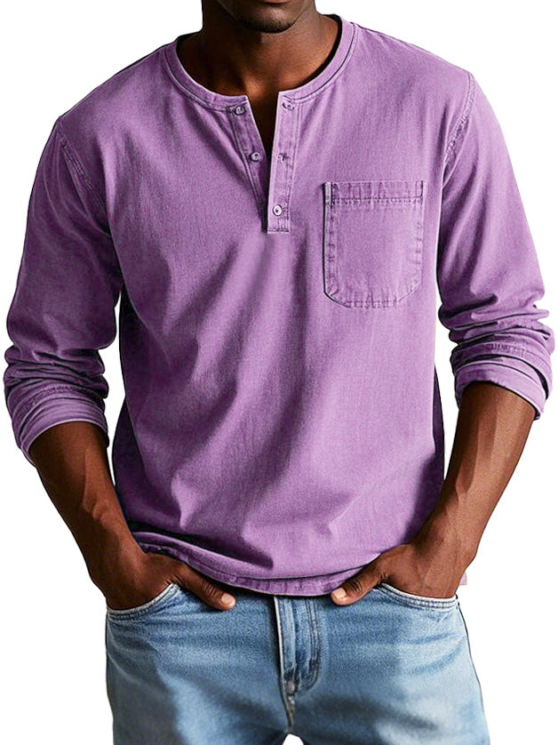 Ethan | Henley Shirt | Tailored Fit | Lightweight Fabric 5