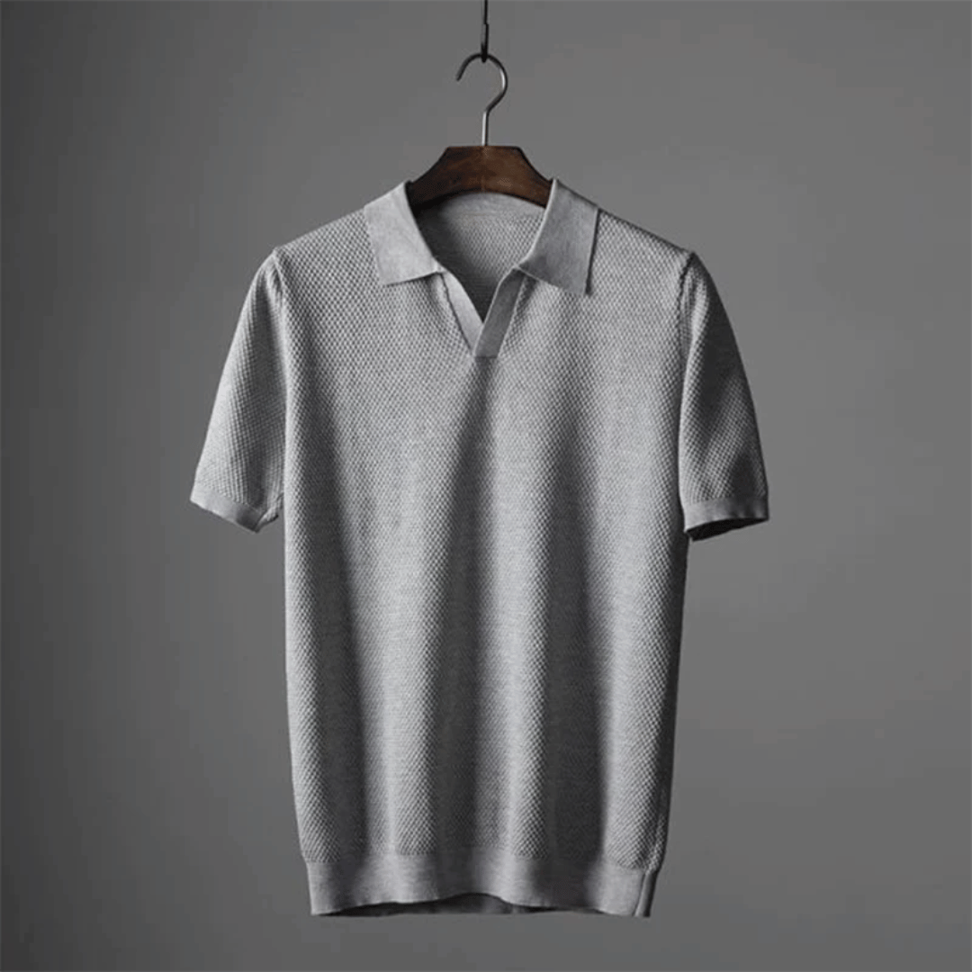 Ethan | Knit Polo Shirt | Breathable Fabric | Stylish Design 1