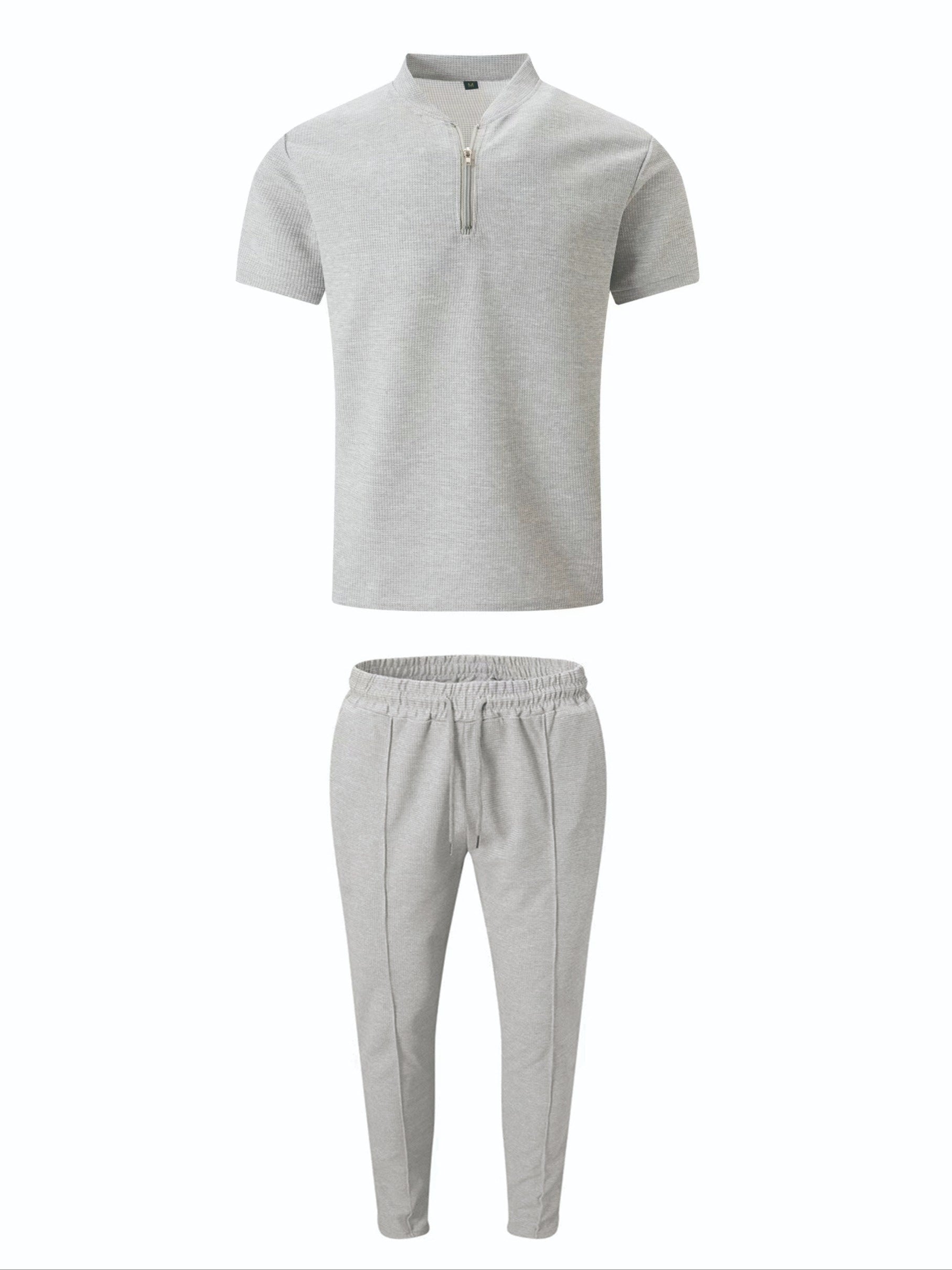 Ethan | Leisure Set | Tailored Trousers | Short Sleeve Shirt 6