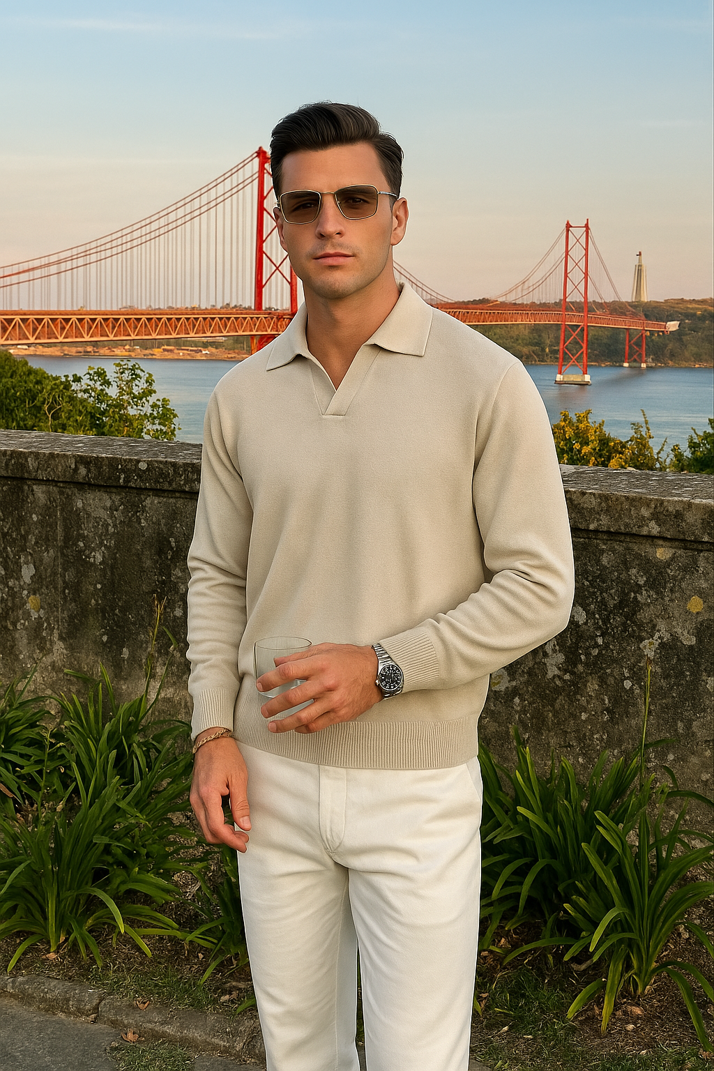 Ethan | Long Sleeve Polo Shirts | Mens Polo Shirts | Polo Shirt 1