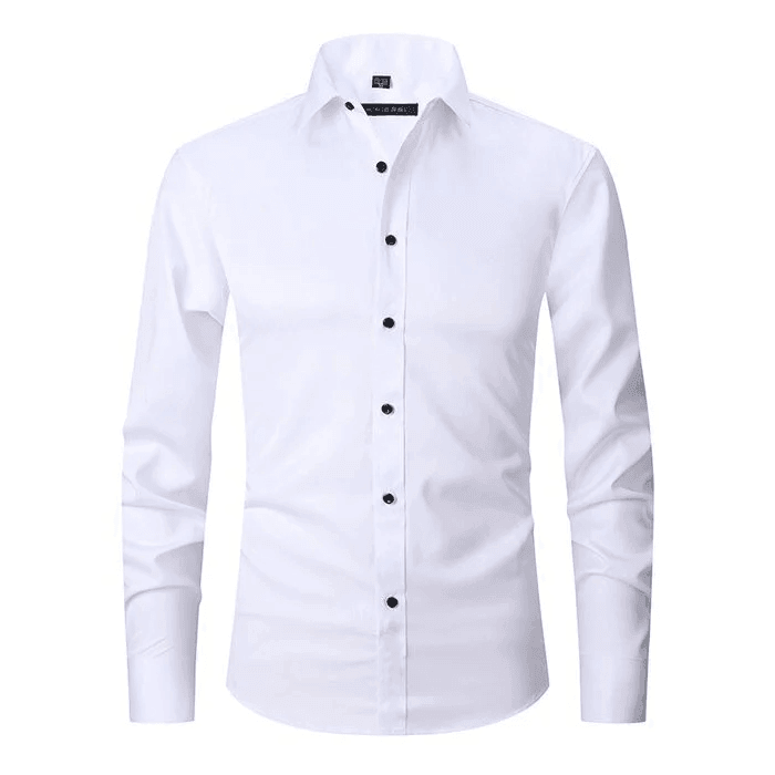 Ethan | Men's Dress Shirts | White Dress Shirt | Black Dress Shirt 0