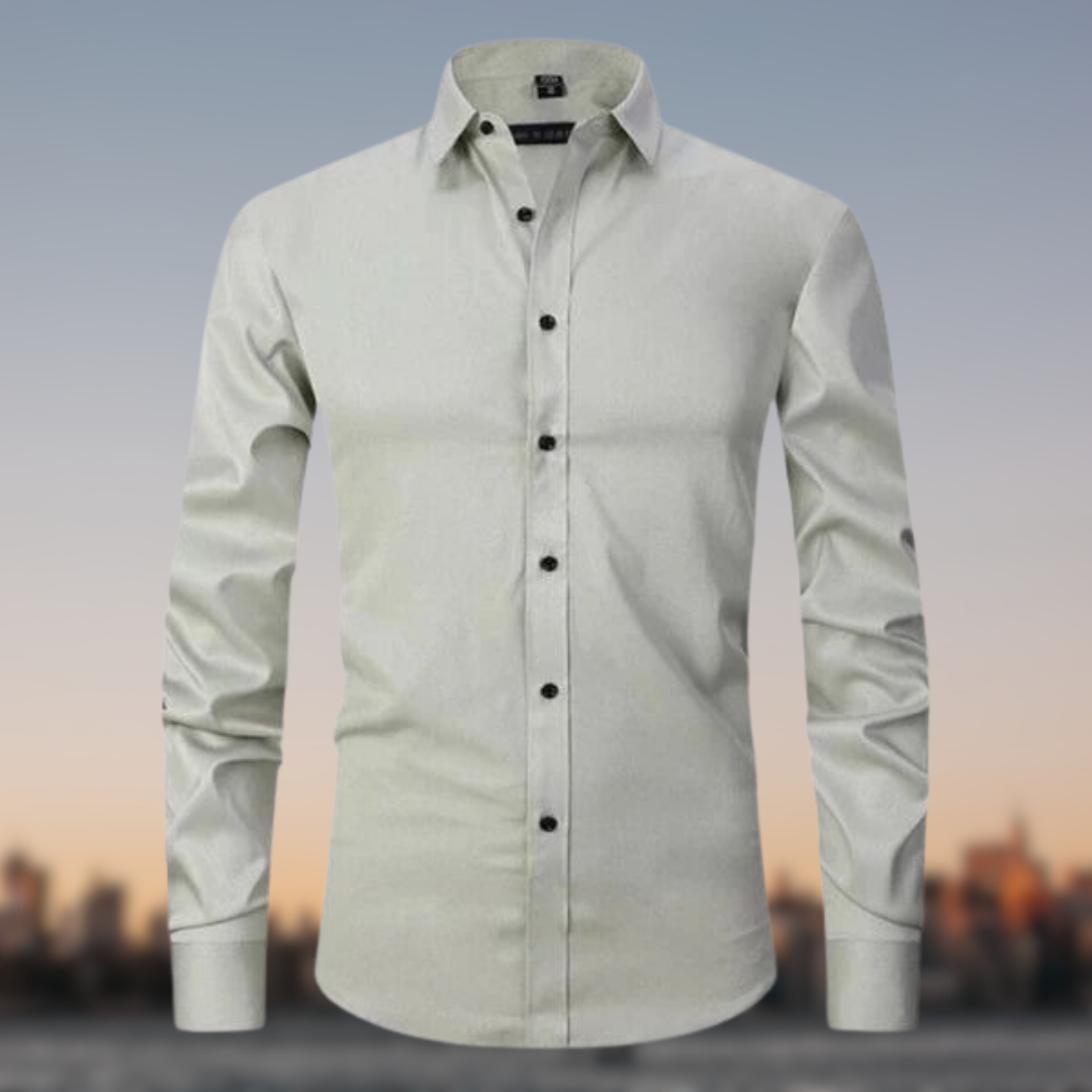 Ethan | Men's Dress Shirts | White Dress Shirt | Black Dress Shirt 10