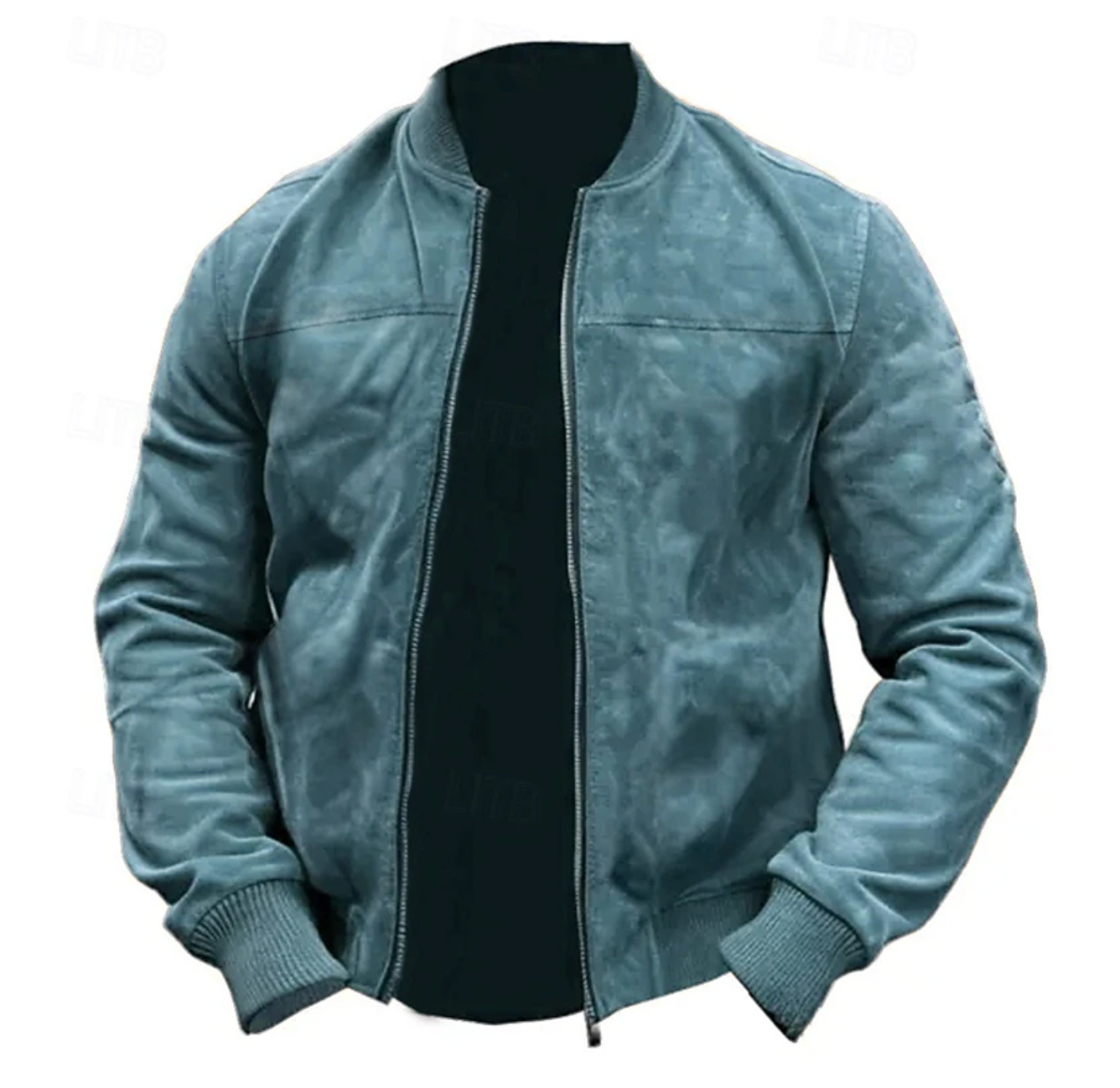 Ethan | Men's Jacket | Lightweight Bomber Jacket | Suede Jacket 3