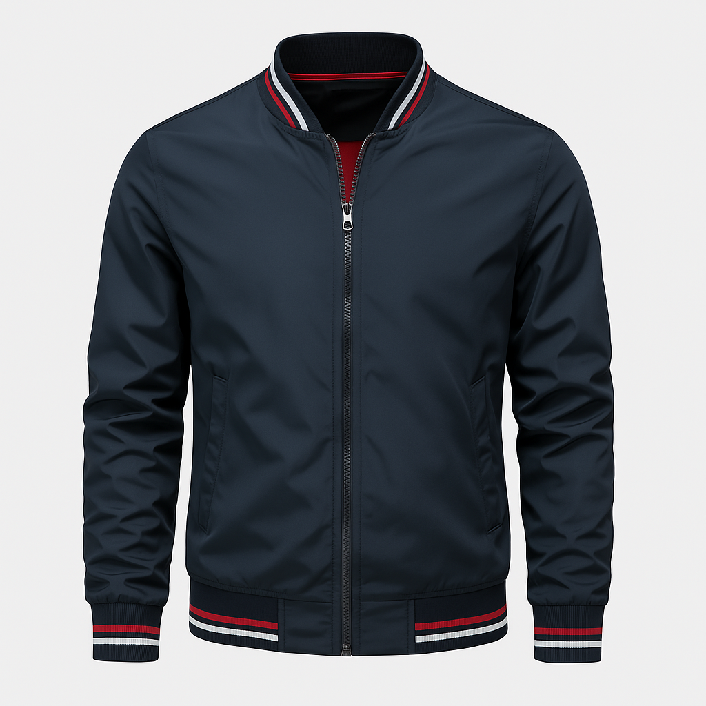Ethan | Men's Jacket | Sporty Elegance | Light Cotton Jacket 4