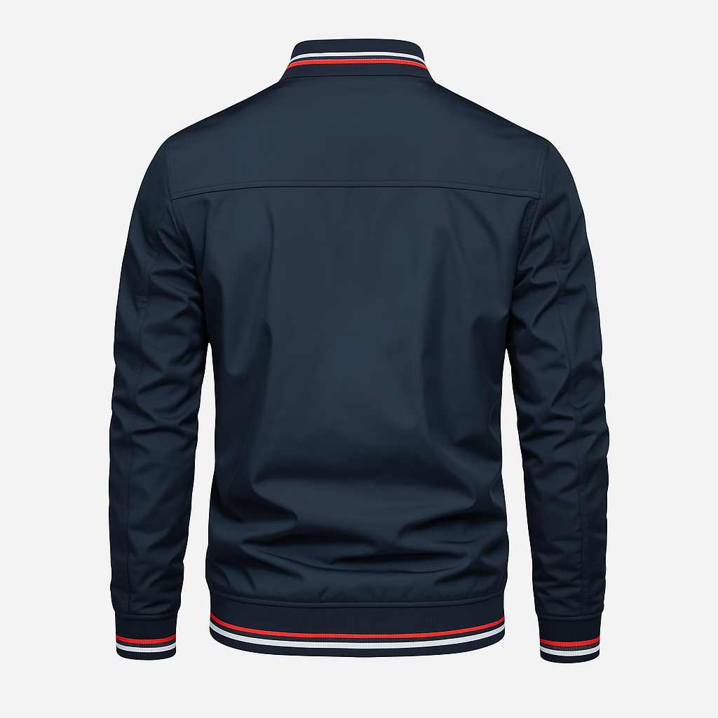 Ethan | Men's Jacket | Sporty Elegance | Light Cotton Jacket 5
