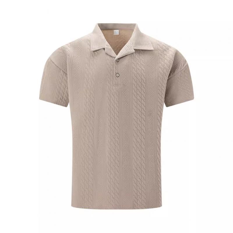 Ethan | Men's Polo Shirt | Jacquard Texture | Casual Wear | Comfortable Fit 1