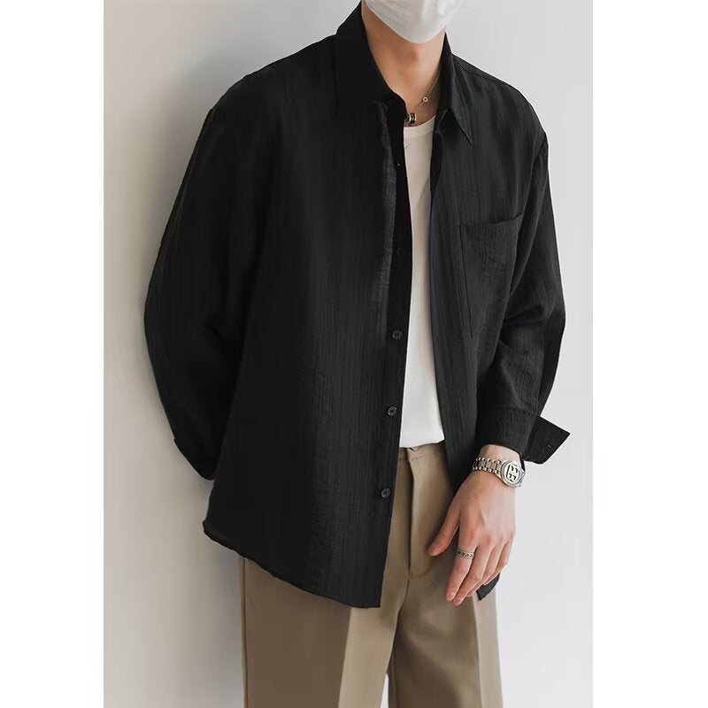 Ethan | Men's Shirt | Button-Down Style | Breathable Long Sleeve 1