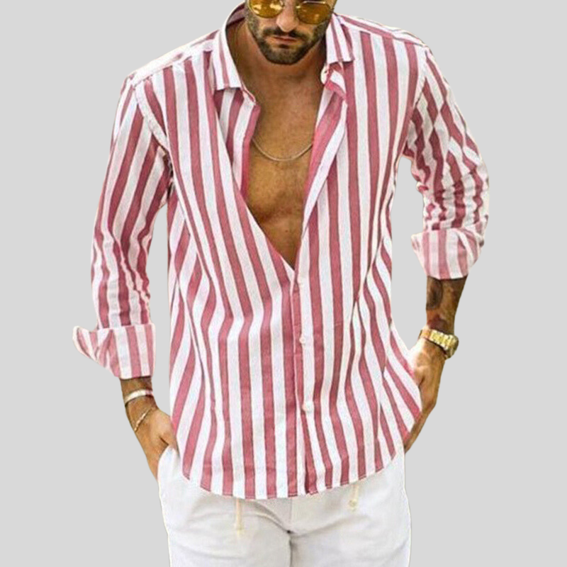 Ethan | Men's Shirt | Casual Shirt | Striped Shirt 5