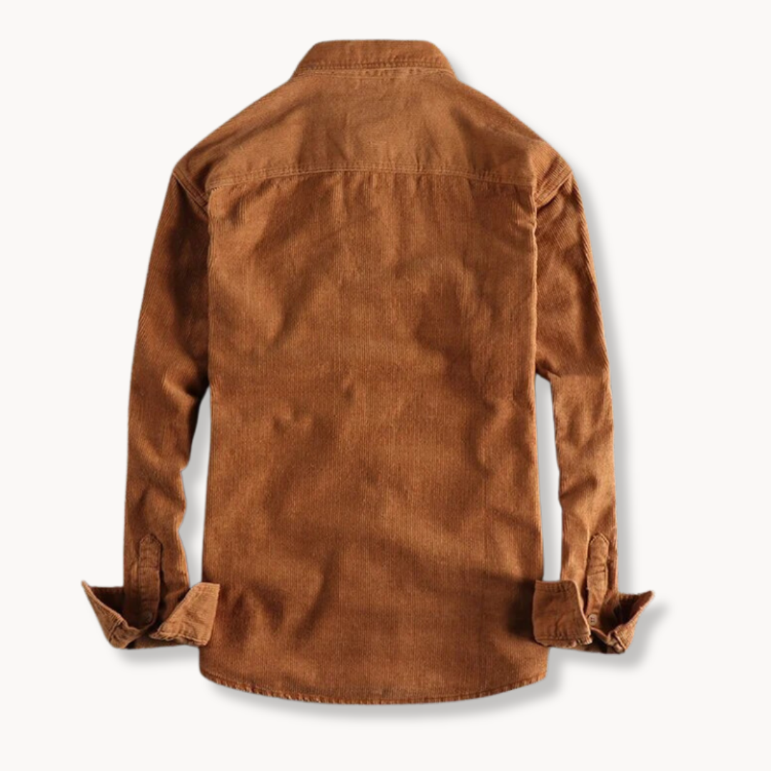 Ethan | Men's Shirt | Long Sleeve Shirt | Corduroy Shirt 2