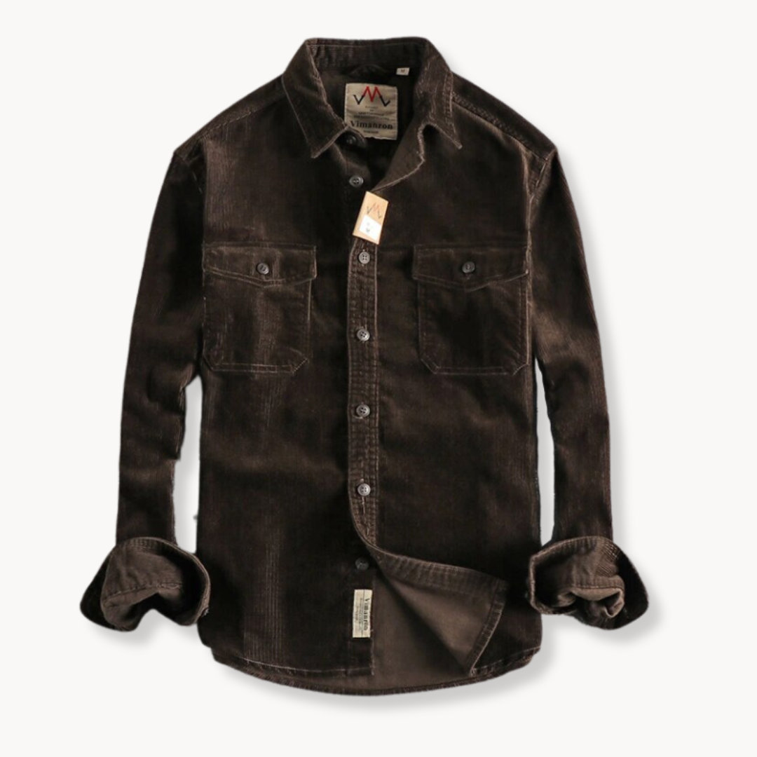 Ethan | Men's Shirt | Long Sleeve Shirt | Corduroy Shirt 6