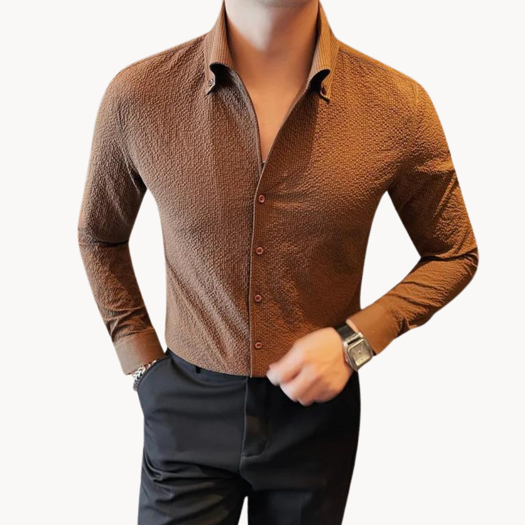 Ethan | Men's Shirt | Men's Dress Shirts | Lightweight Performance Fabric 1