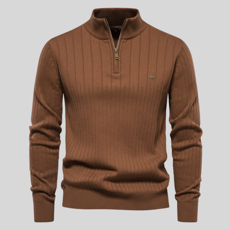Ethan | Men's Sweater | Half Zip Sweater | Mens Turtleneck 0
