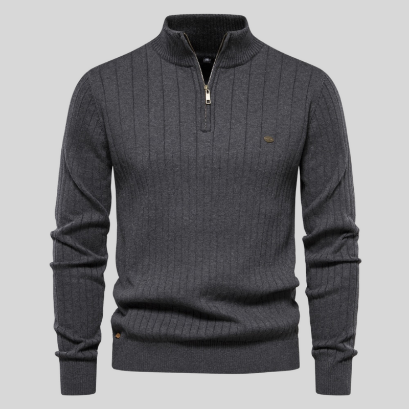 Ethan | Men's Sweater | Half Zip Sweater | Mens Turtleneck 6