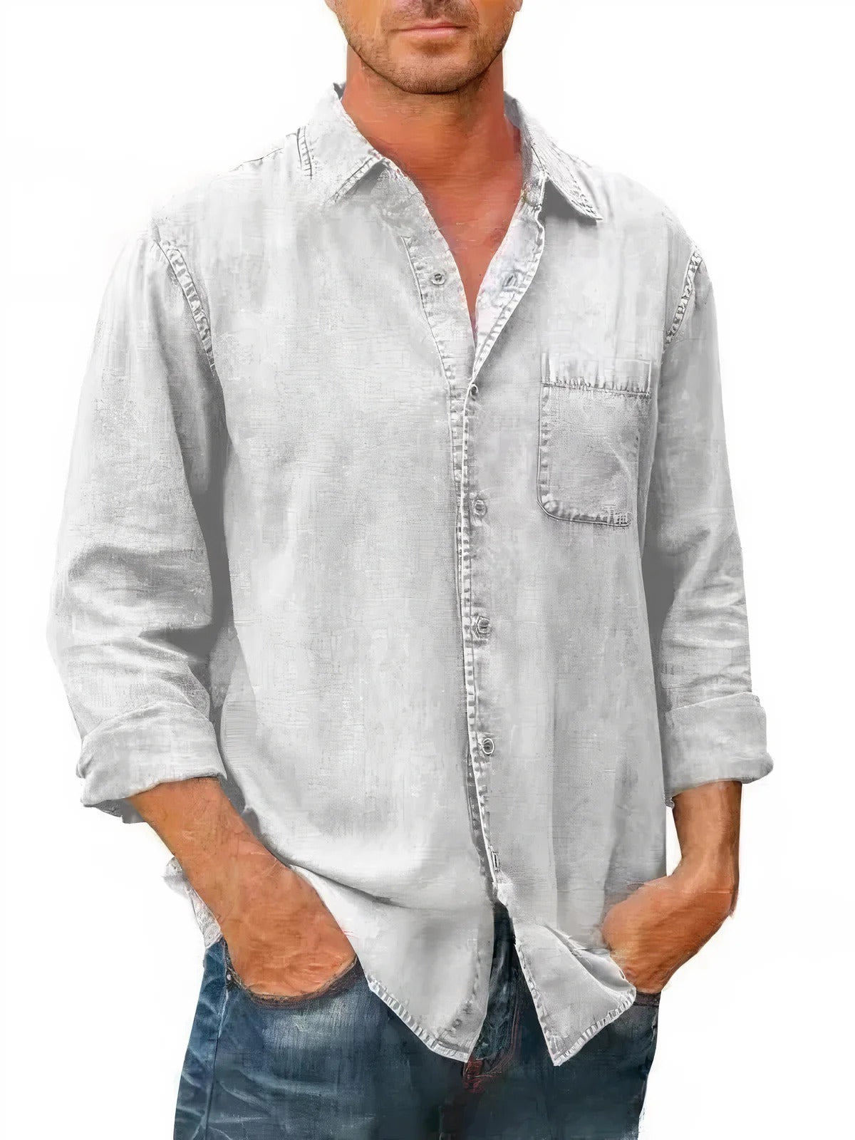 Ethan | Mens Denim Shirt | Denim Top | Denim Shirt 0