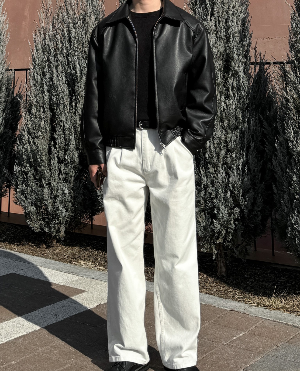 Ethan | Mens Leather Jackets | Black Leather Jacket | Leather Bomber Jacket 2