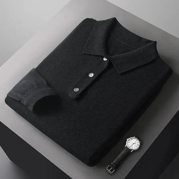 Ethan | Mens Polo Shirts | Long Sleeve Polo Shirts | Polo Shirt 3