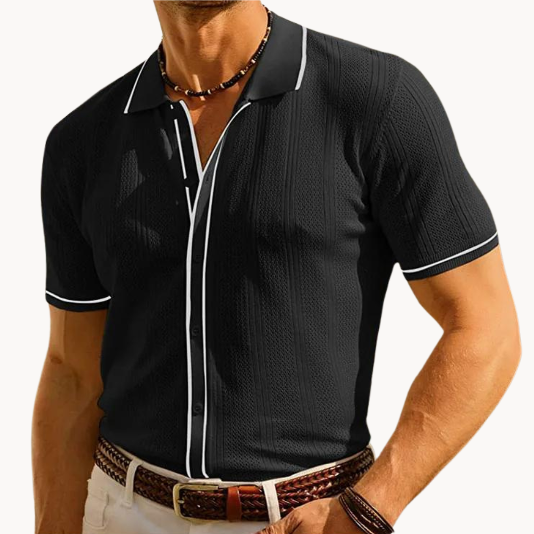 Ethan | Mens Polo Shirts | Polo Shirt | Breathable Short Sleeve Design 1