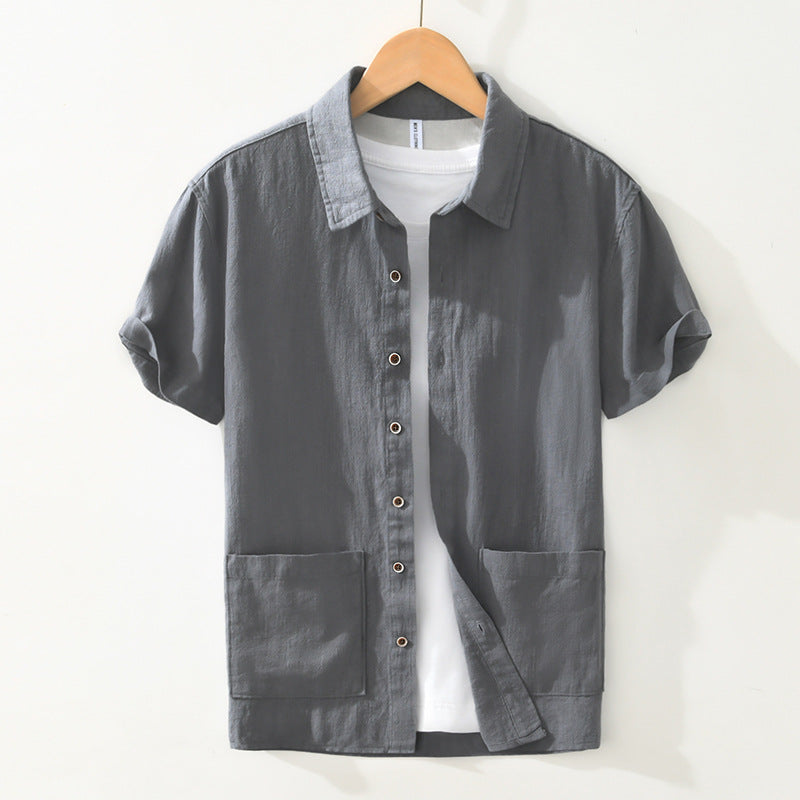 Ethan | Mens Short Sleeve Shirts | Short Sleeve Shirt | Short Sleeve Shirts For Men 10